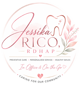 Jessika Rico RDHAP - Dental Hygiene Practice Logo